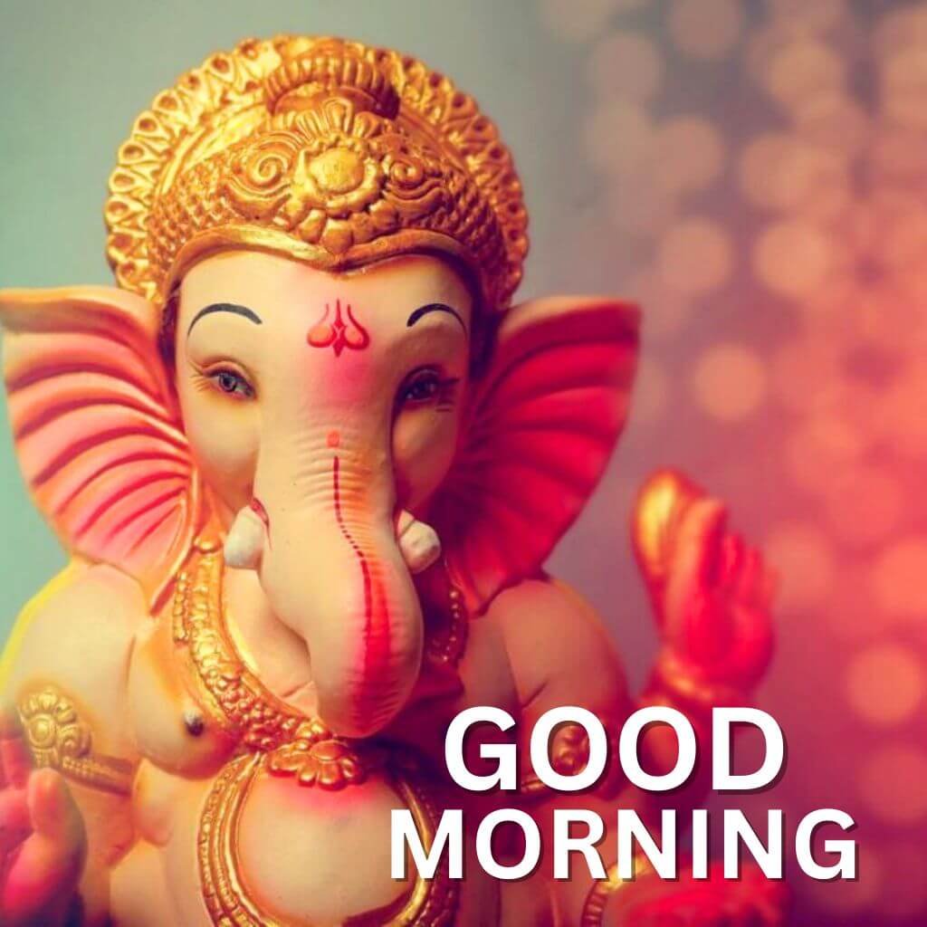 Beautiful Lord Ganesha A Very Blissful Good Morning
